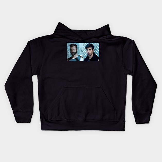 jol Enrique ly Iglesias na tour 2020 Kids Hoodie by jollyangelina93